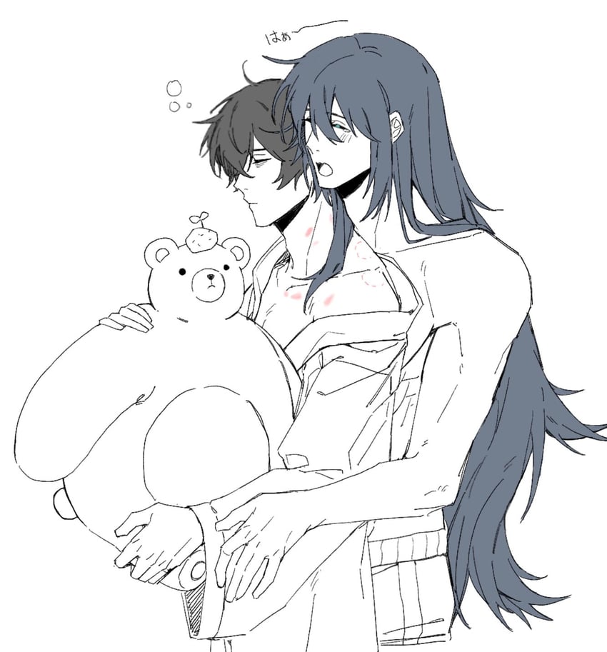 yi sang and hong lu (project moon and 1 more) drawn by pudding_1106