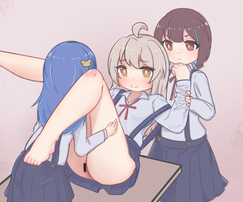 oyama mahiro, hozuki momiji, and tenkawa nayuta (onii-chan wa oshimai!) drawn by momoku