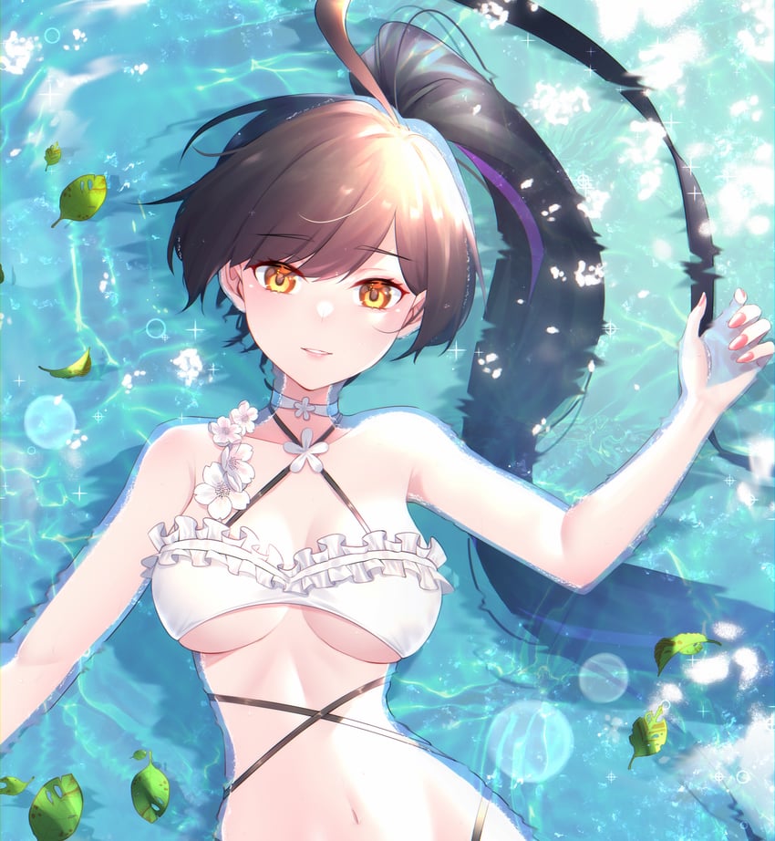 saki fuwa (tower of fantasy) drawn by zhe_feng_yi