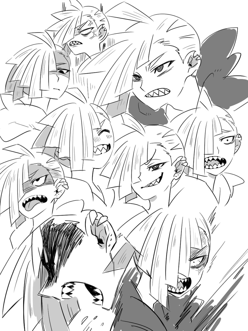 gladion (pokemon and 1 more) drawn by amagaeru_(amapippi052525)