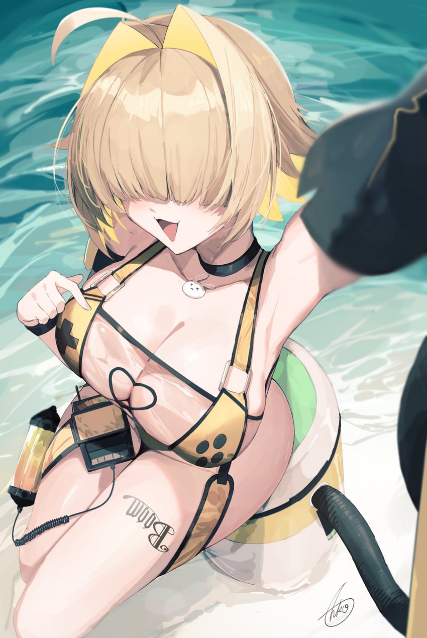 elegg (goddess of victory: nikke) drawn by ankoro_mochi