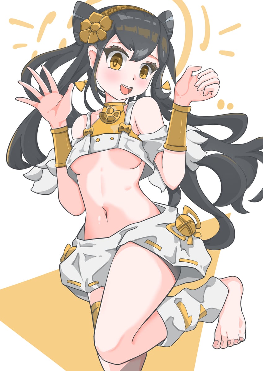 ohime the manifested mikanko (yu-gi-oh!) drawn by suppermonikax