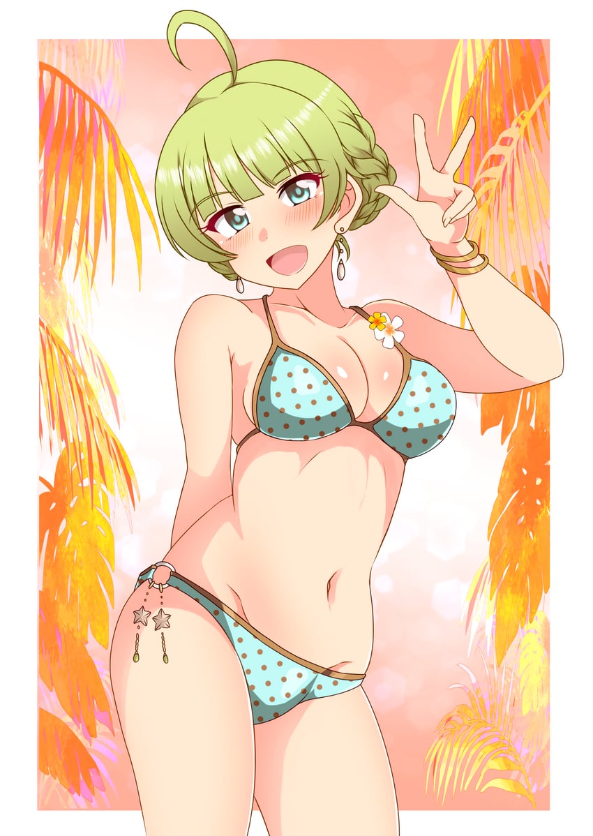 shimabara elena (idolmaster and 2 more) drawn by johnshinjiro