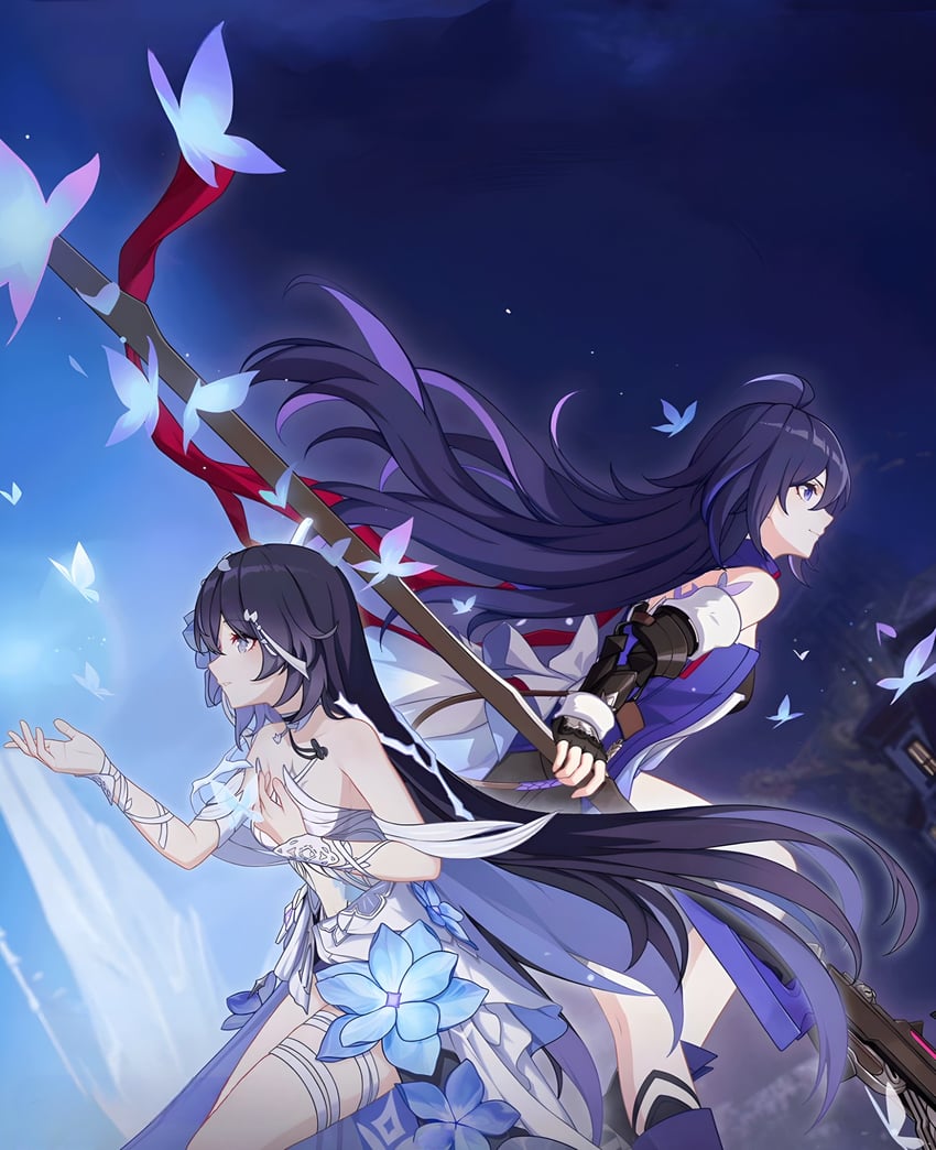 seele vollerei, seele, and nakahara mai (honkai and 2 more)