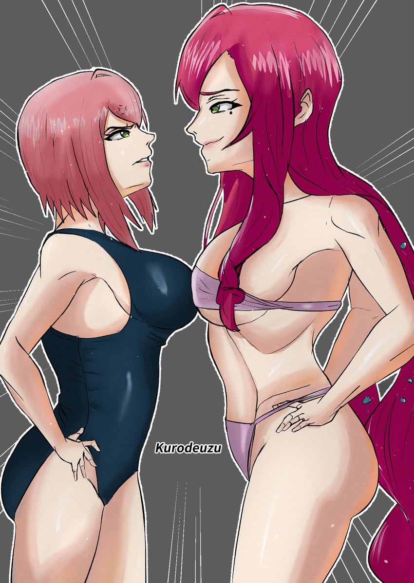 hanazono hakari and hanazono hahari (kimi no koto ga dai dai dai dai daisuki na 100-nin no kanojo) drawn by kurodeuzu