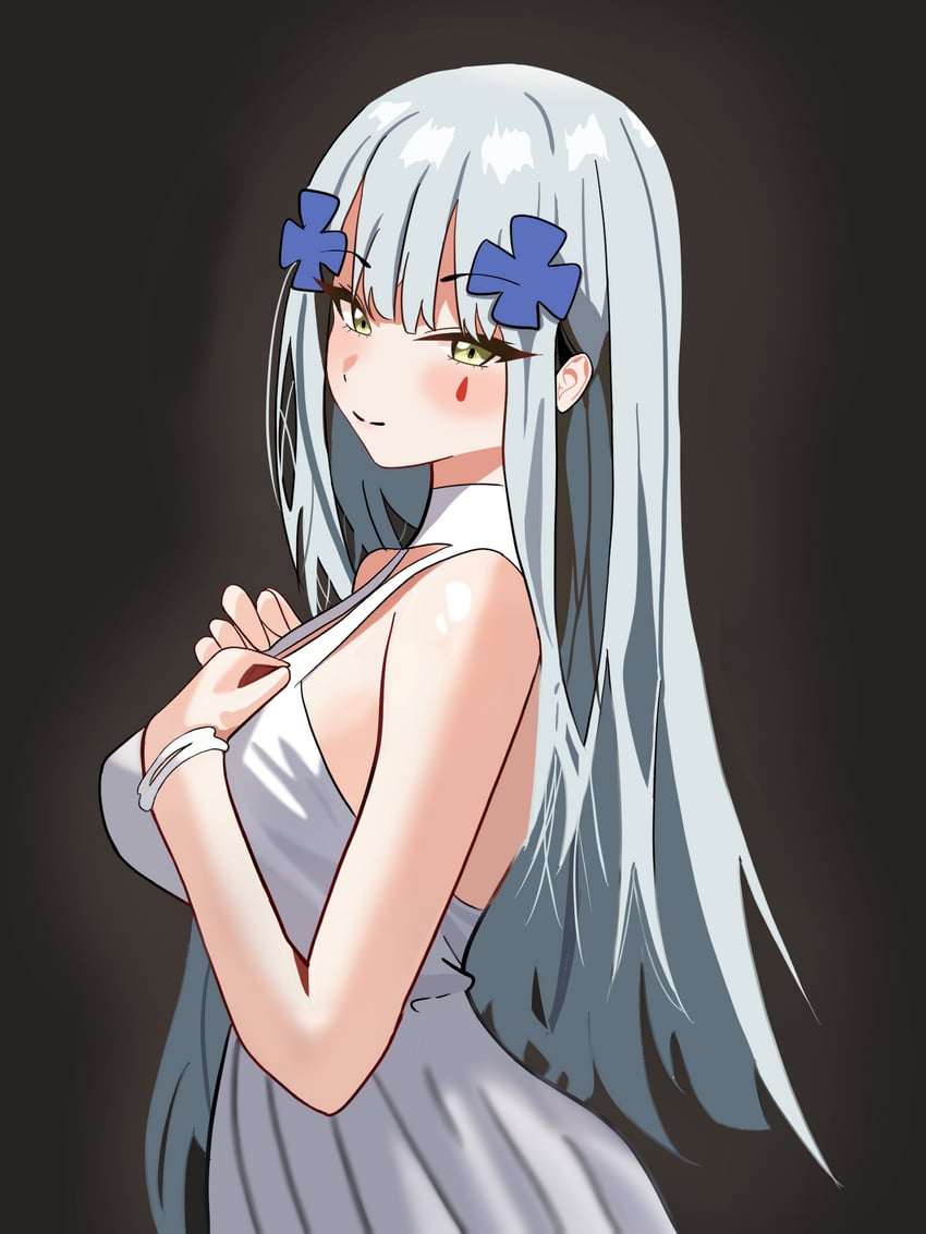 hk416 and klukai (girls' frontline and 1 more) drawn by azaru33
