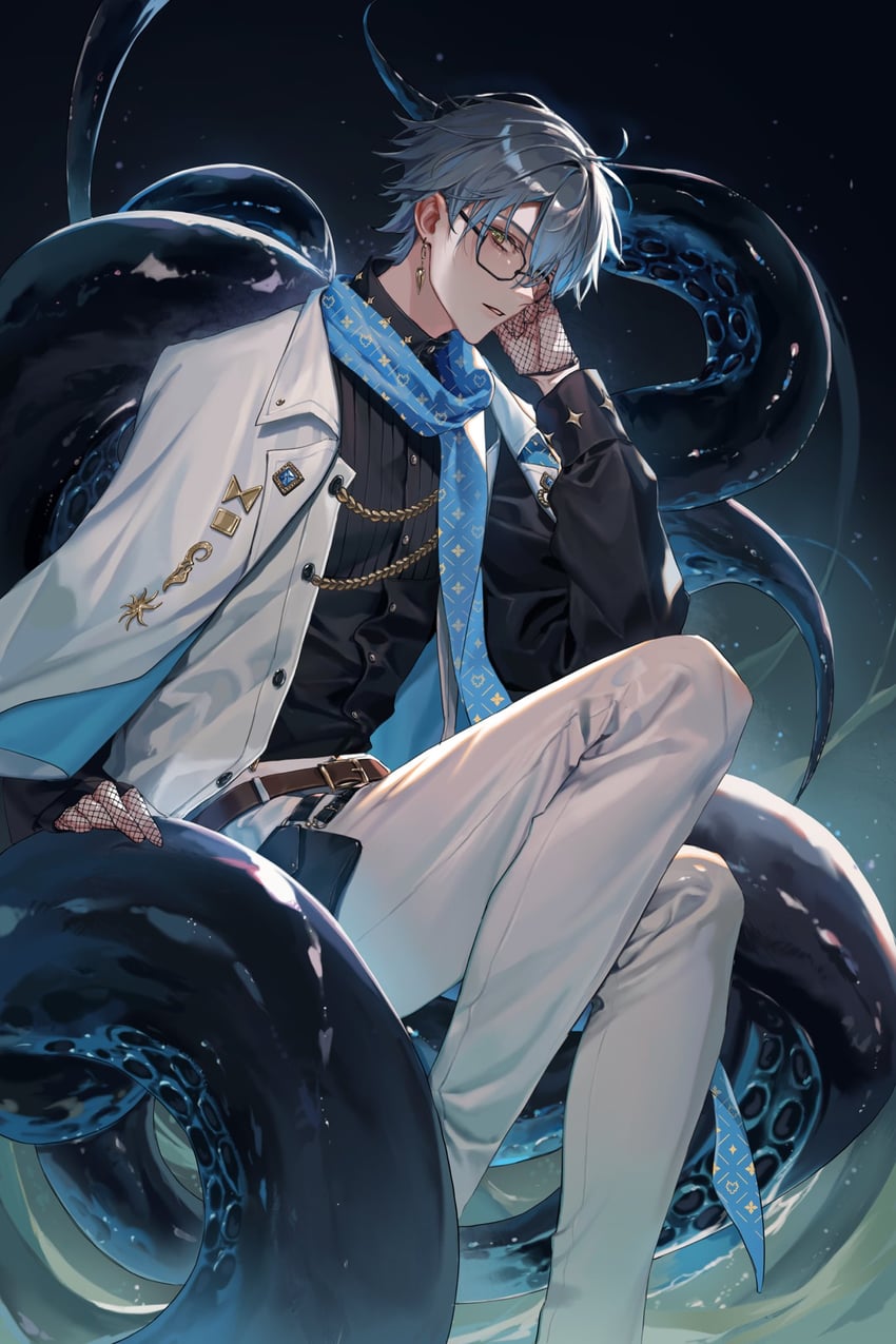ike eveland (nijisanji and 1 more) drawn by papa_(you_have_today)