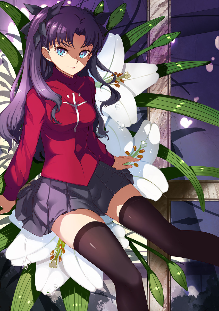 tohsaka rin (fate and 1 more) drawn by realmbw