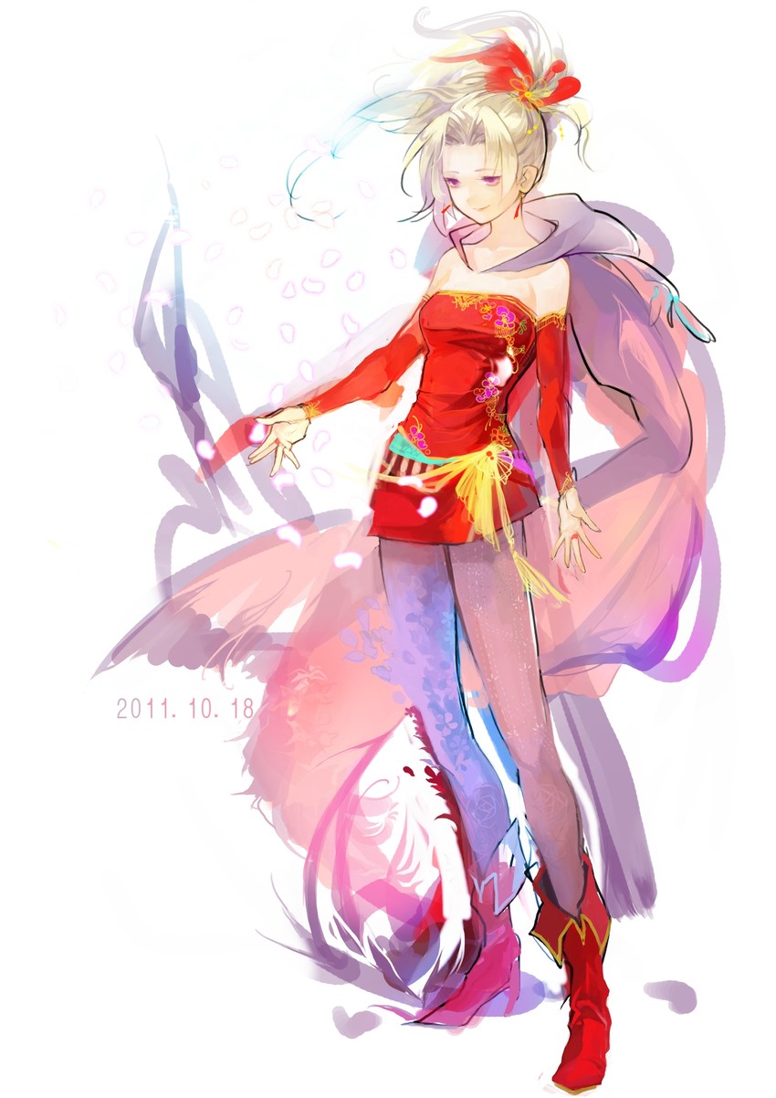 terra branford (final fantasy and 3 more) drawn by suwi_(kabotyaumai)