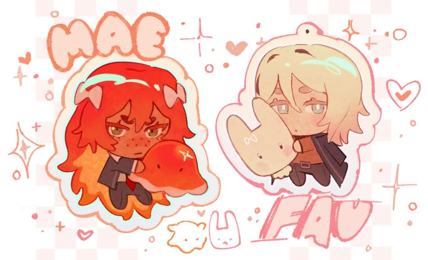 ishmael and faust (project moon and 1 more) drawn by 2400db