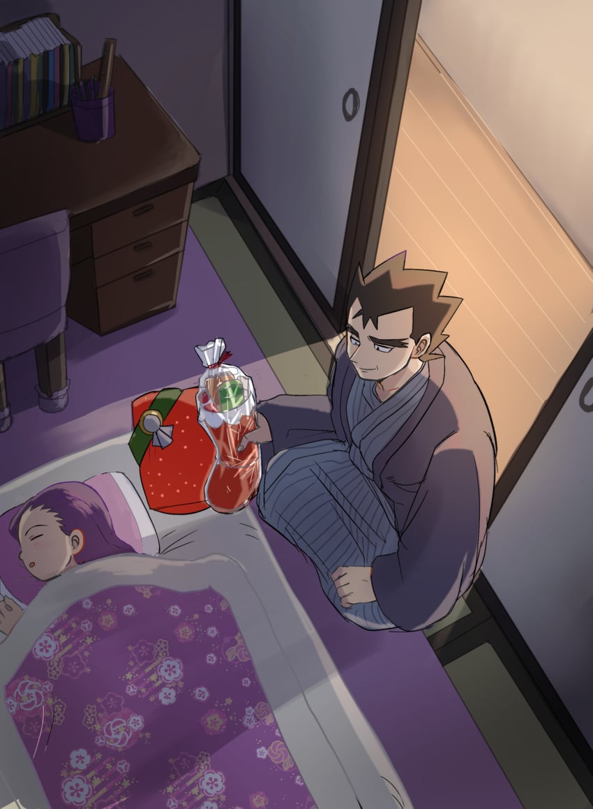 janine and koga (pokemon and 1 more) drawn by makita_(mugitya3776)