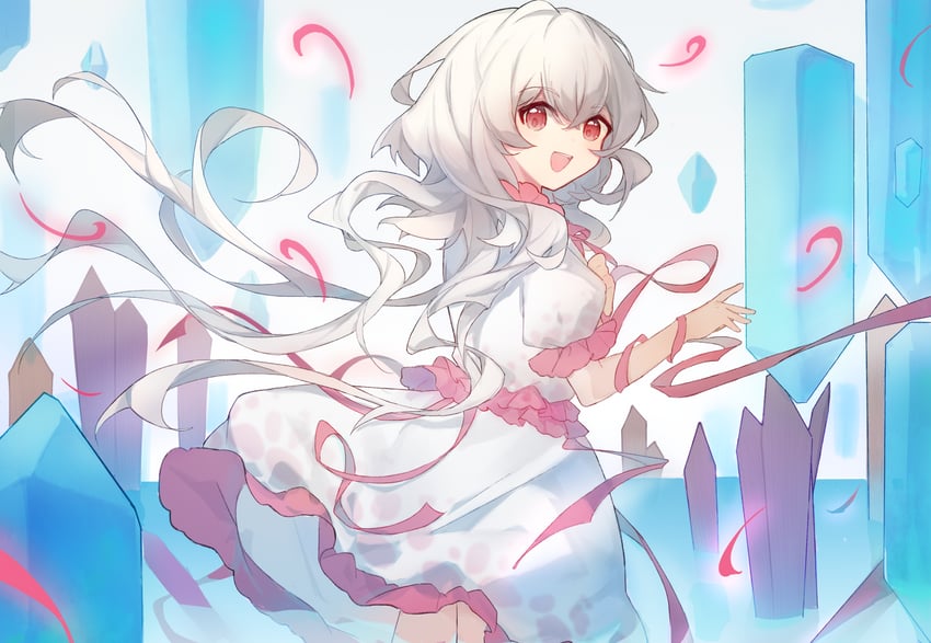 ebisu eika (touhou and 1 more) drawn by zhen_xin