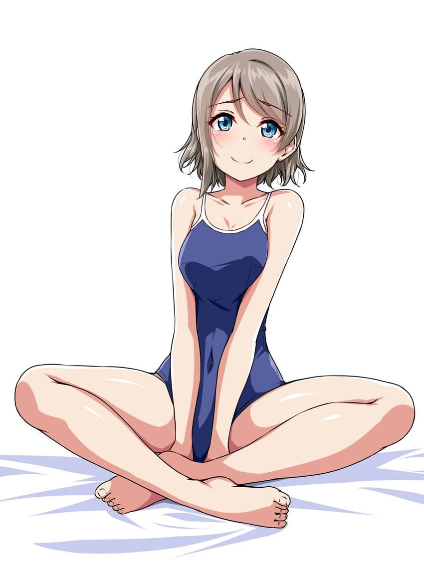 watanabe you (love live! and 1 more) drawn by yopparai_oni