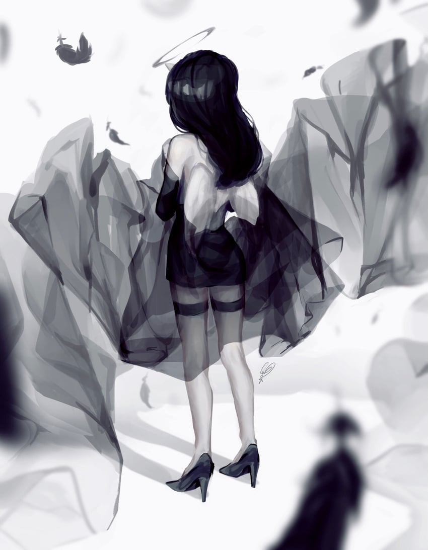 alice angel (bendy and the ink machine) drawn by cuso4_suiwabutu