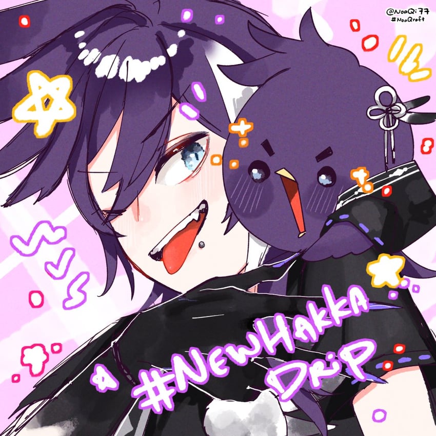 banzoin hakka and hakkito (holostars and 1 more) drawn by noaqi77
