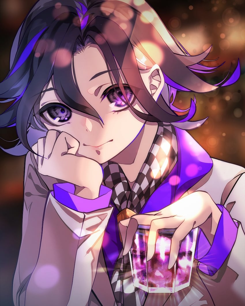 oma kokichi (danganronpa and 1 more) drawn by nota_sayaka