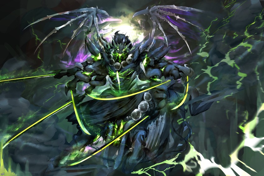 xiang yu (fate and 1 more) drawn by sapota_clone