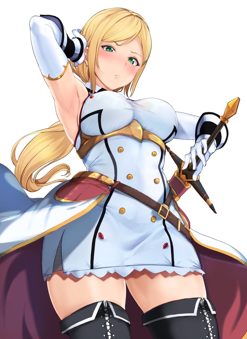 karen (toshiue elite onna kishi ga boku no mae de dake kawaii) drawn by alp