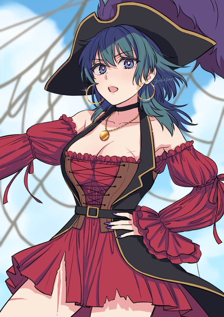female byleth (fire emblem and 1 more) drawn by yudepan_(yuri_no_sugata)