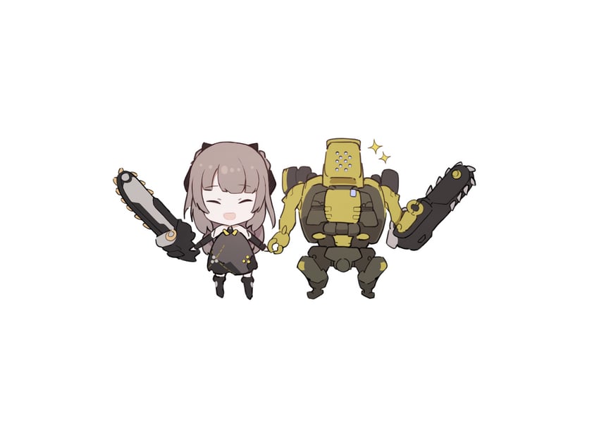 nanami, nanami: pulse, honest brute, and milk tooth (punishing: gray raven and 2 more) drawn by dee_(fire2332)