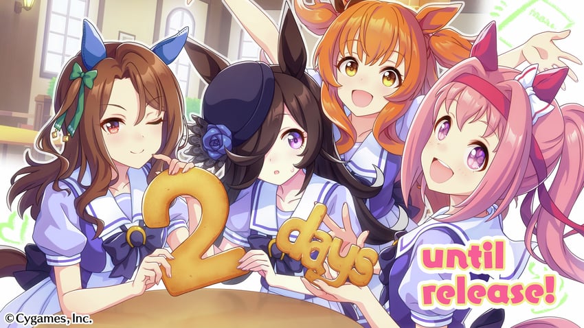 rice shower, king halo, mayano top gun, and haru urara (umamusume and 1 more)