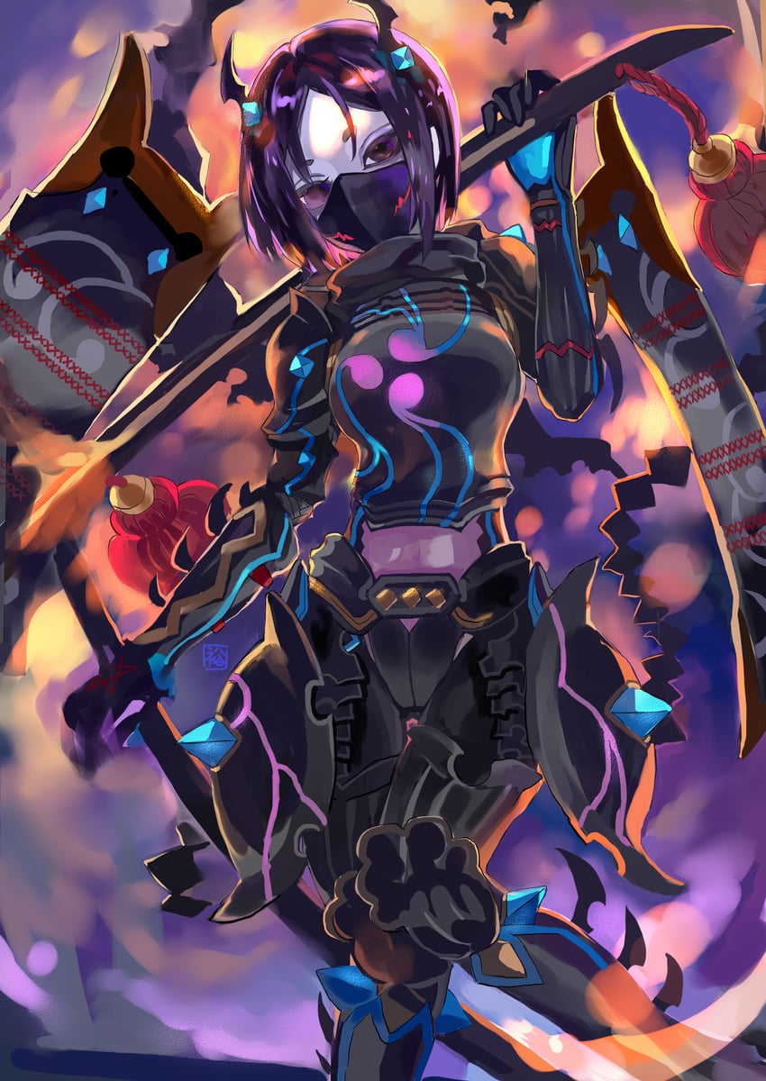 ushi gozen (fate and 2 more) drawn by yuu_(pixiv769259)