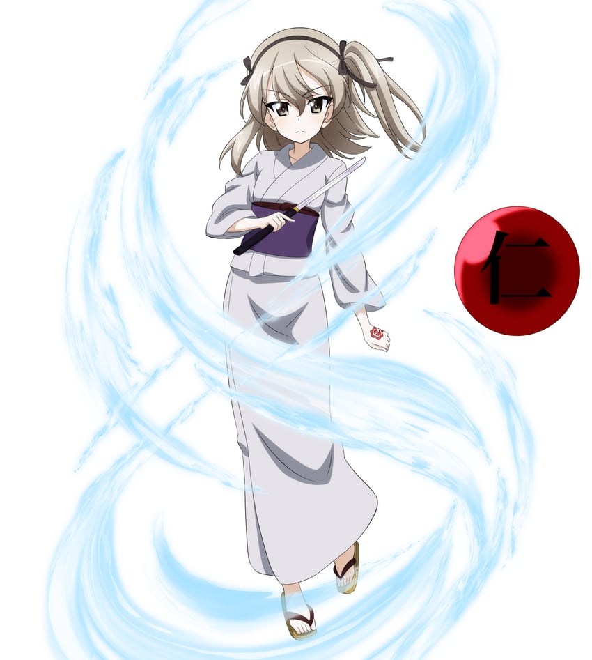 shimada arisu and inue shimbei masashi (girls und panzer and 1 more) drawn by key_(gaigaigai123)
