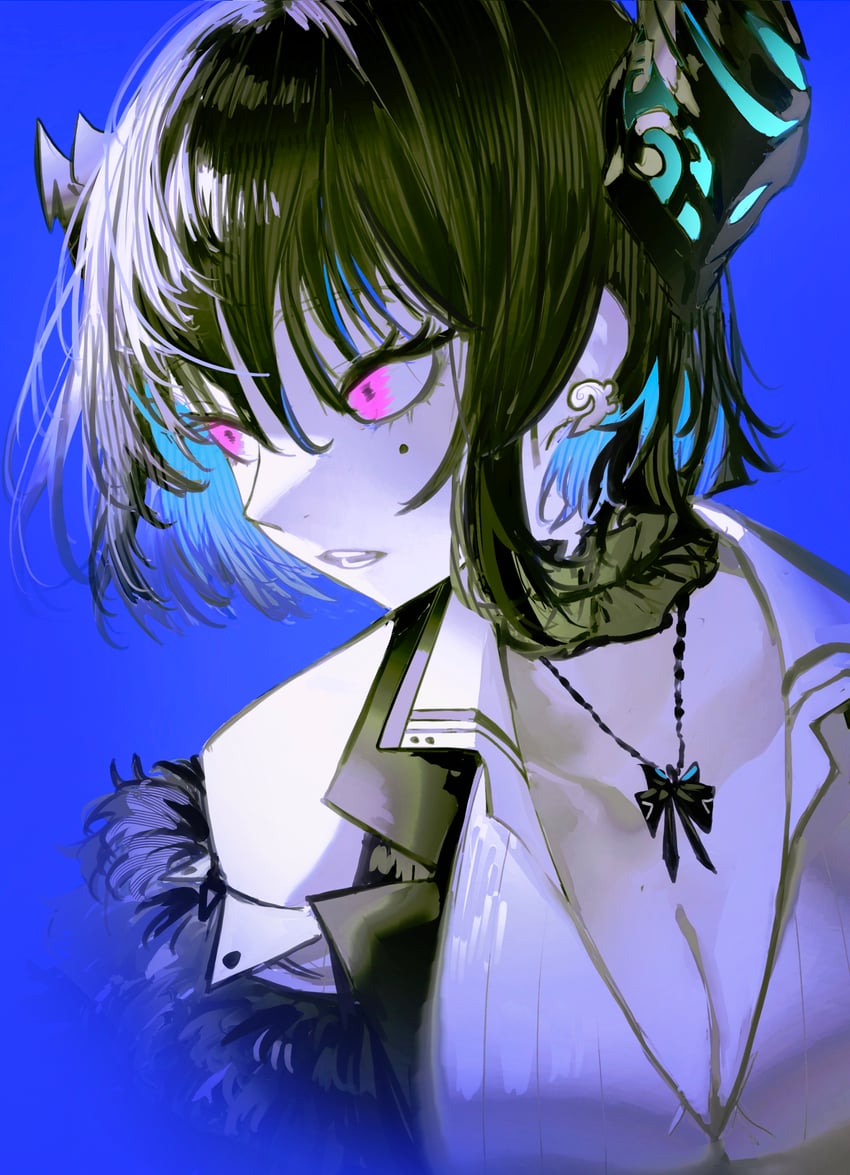 nerissa ravencroft (hololive and 1 more) drawn by pungson_mori