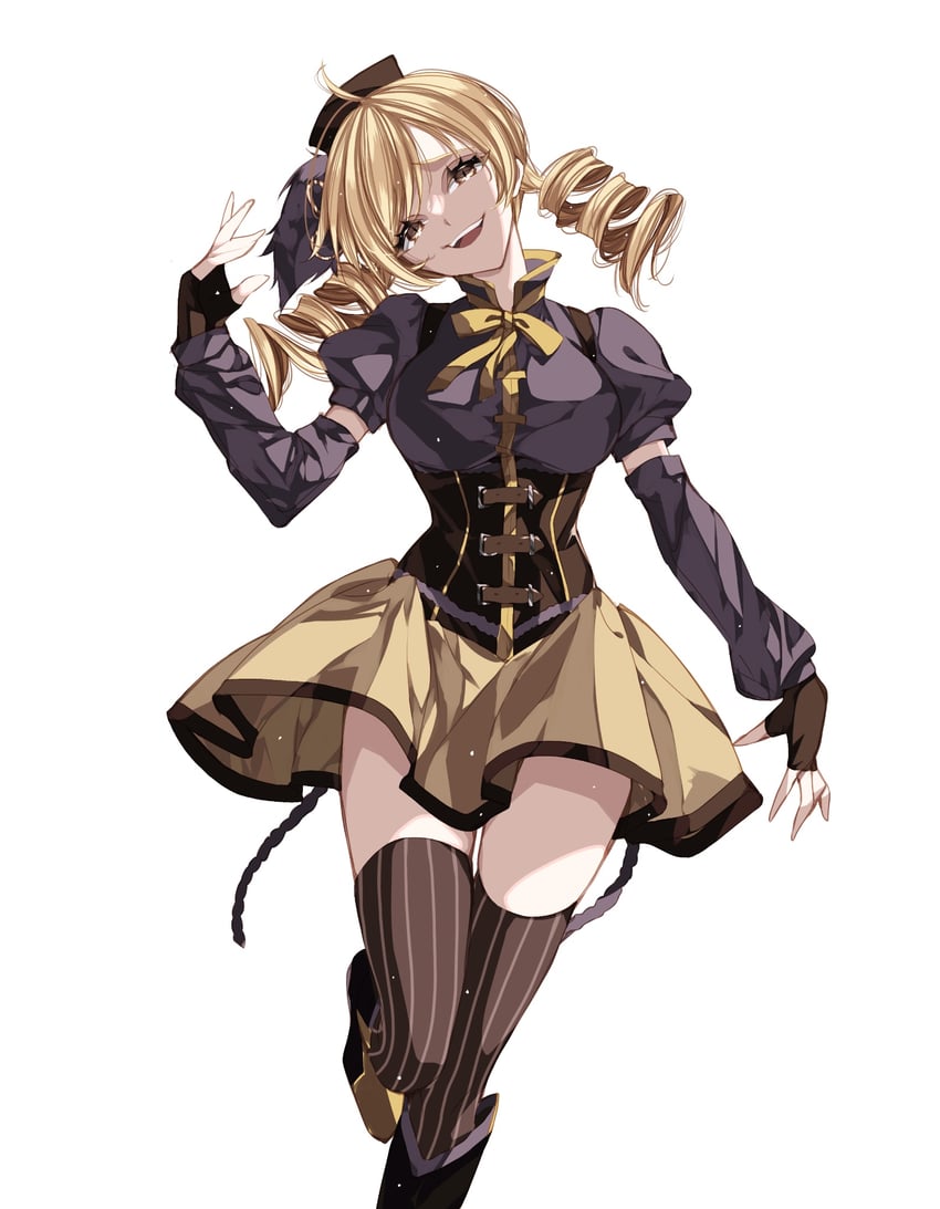 tomoe mami (mahou shoujo madoka magica) drawn by misteor