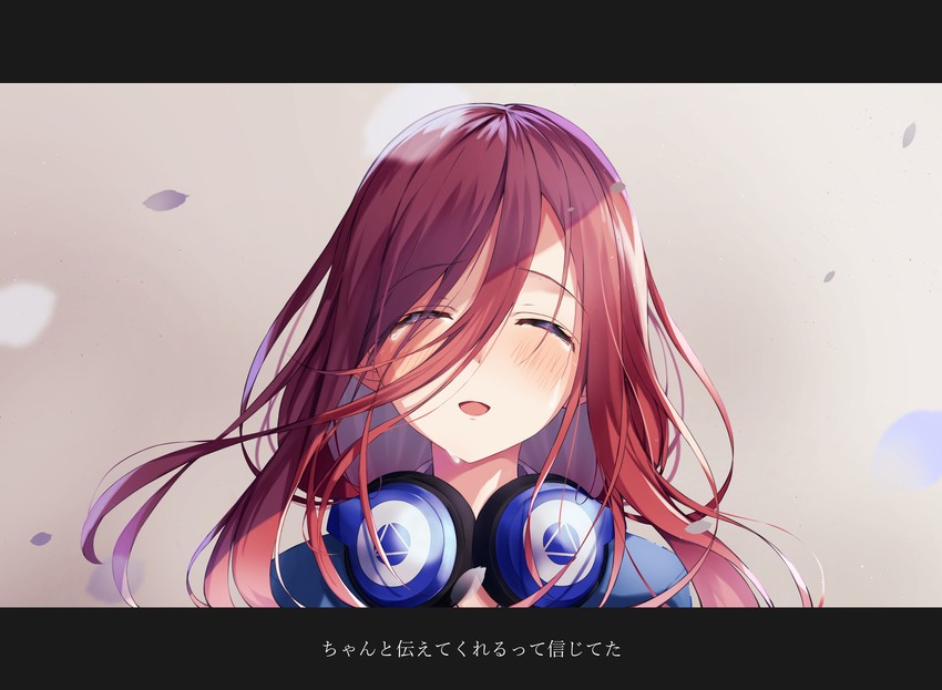 nakano miku (go-toubun no hanayome) drawn by fuji_dorokai