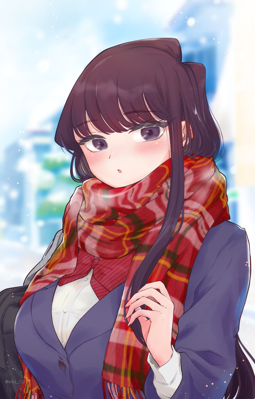 komi shouko (komi-san wa komyushou desu) drawn by ebi_0217