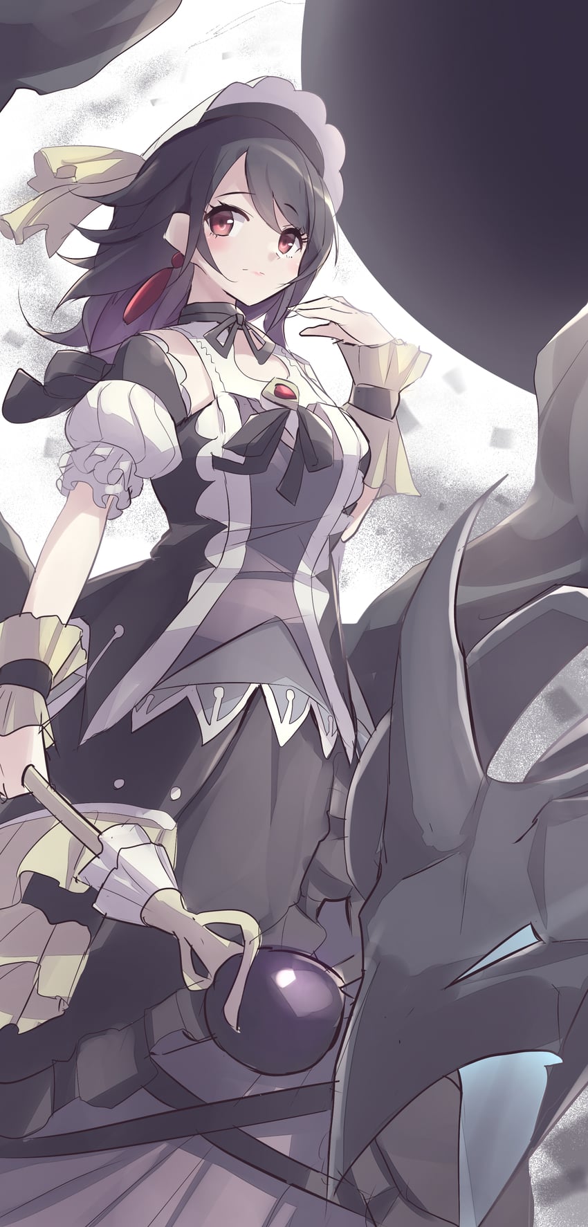 underworld goddess of the closed world (yu-gi-oh!) drawn by kanzakietc