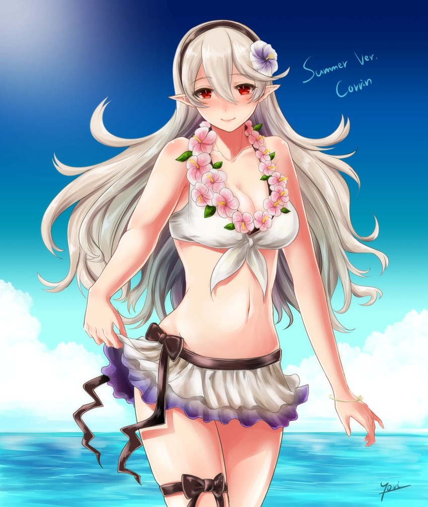 female corrin (fire emblem and 2 more) drawn by yori_(a_a_yori)