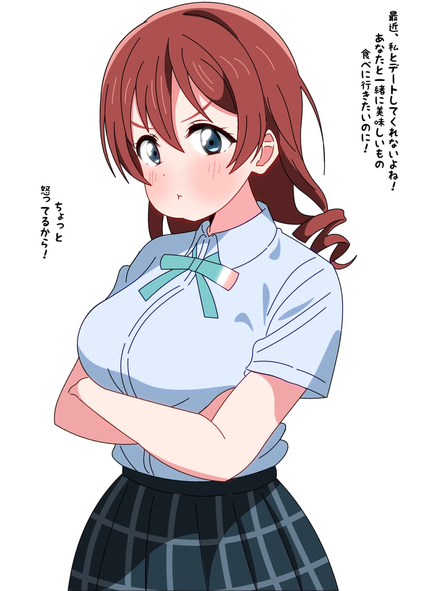 emma verde (love live! and 1 more) drawn by shinonome_sakura
