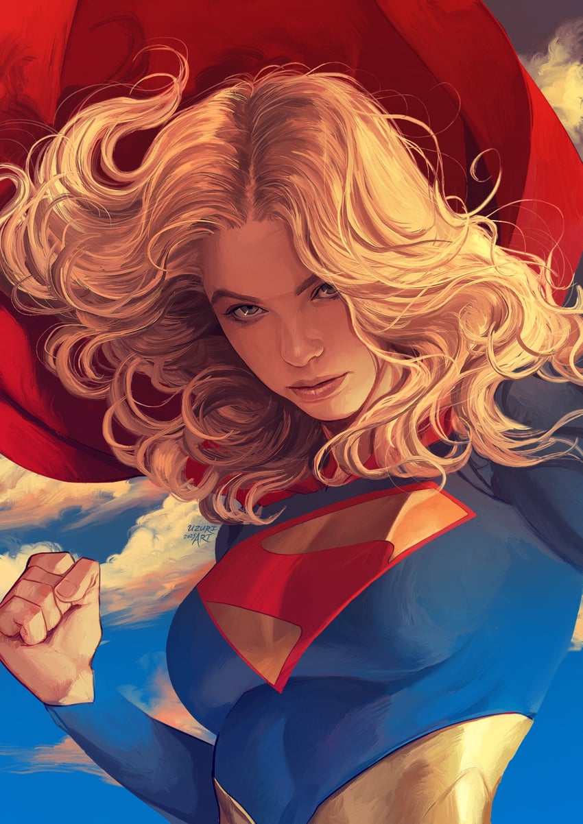 supergirl and kara danvers (dc comics and 1 more) drawn by uzuri_art