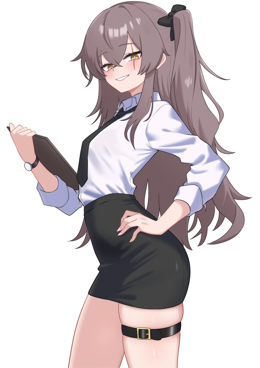 ump45 and leva (girls' frontline and 1 more) drawn by oldsickkim