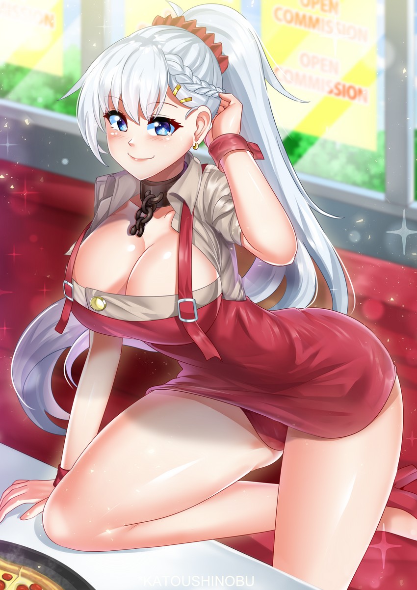 belfast (azur lane and 1 more) drawn by katou_shinobu