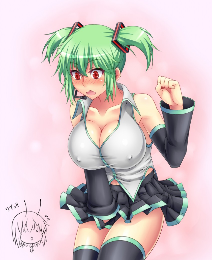 hatsune miku, kazami yuuka, and wriggle nightbug (touhou and 1 more) drawn by surume_(clavis)