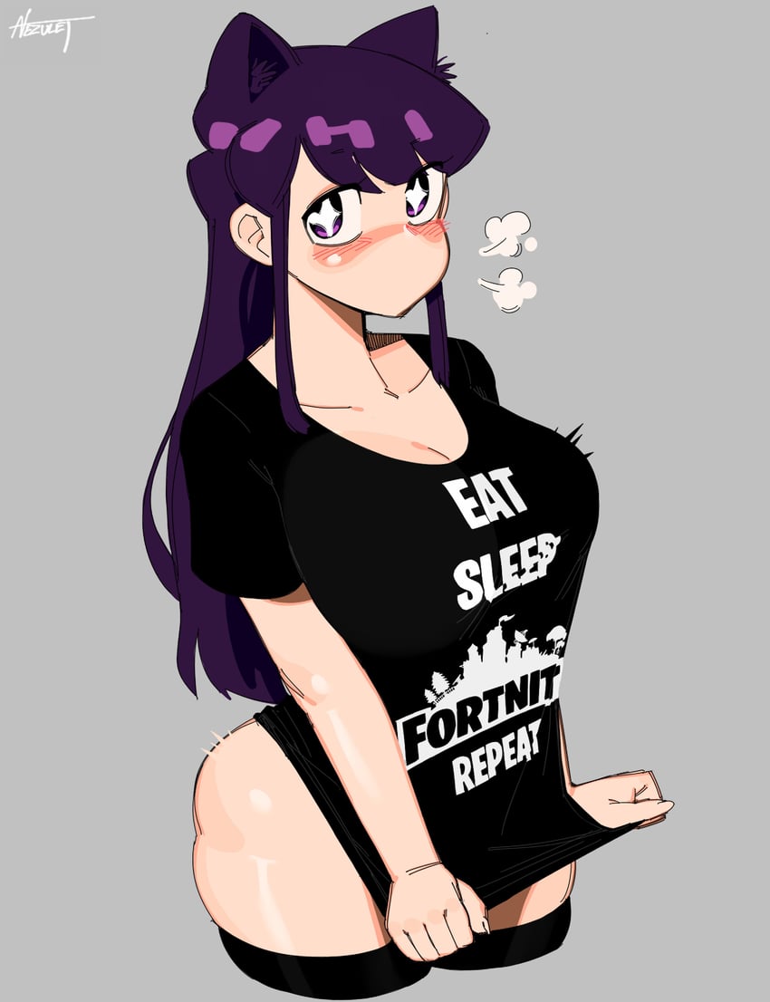 komi shouko (komi-san wa komyushou desu and 1 more) drawn by nezulet