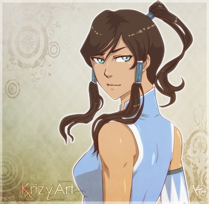 korra (avatar legends and 1 more) drawn by krizy_(kuji)