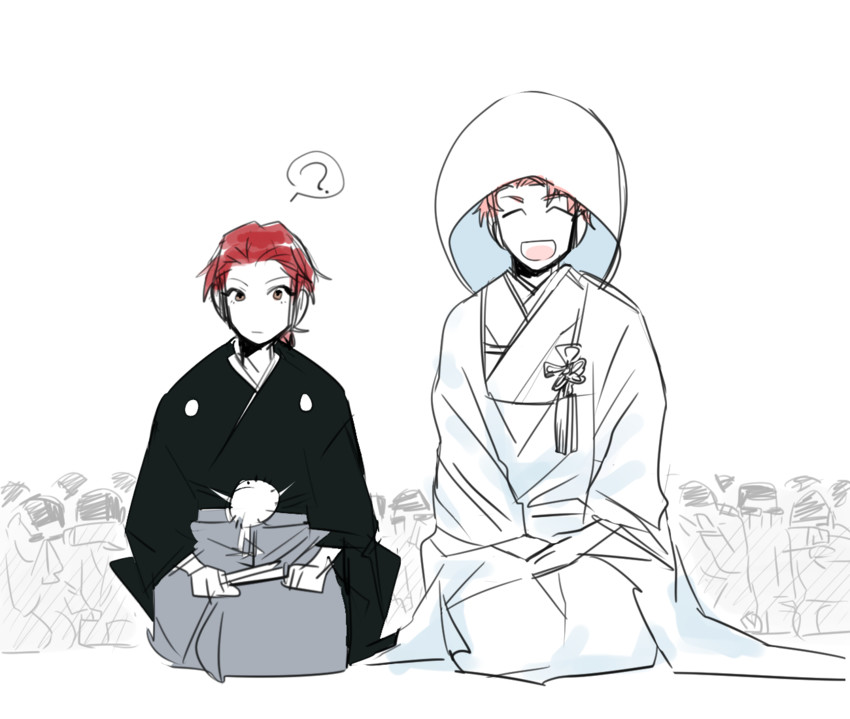 murakami tomoe and kabuto daigo (idolmaster and 2 more) drawn by aniki_(chaji1129)
