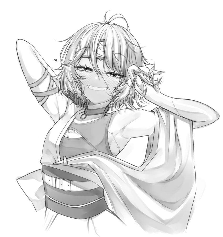 kureiji ollie (hololive and 1 more) drawn by kghazir