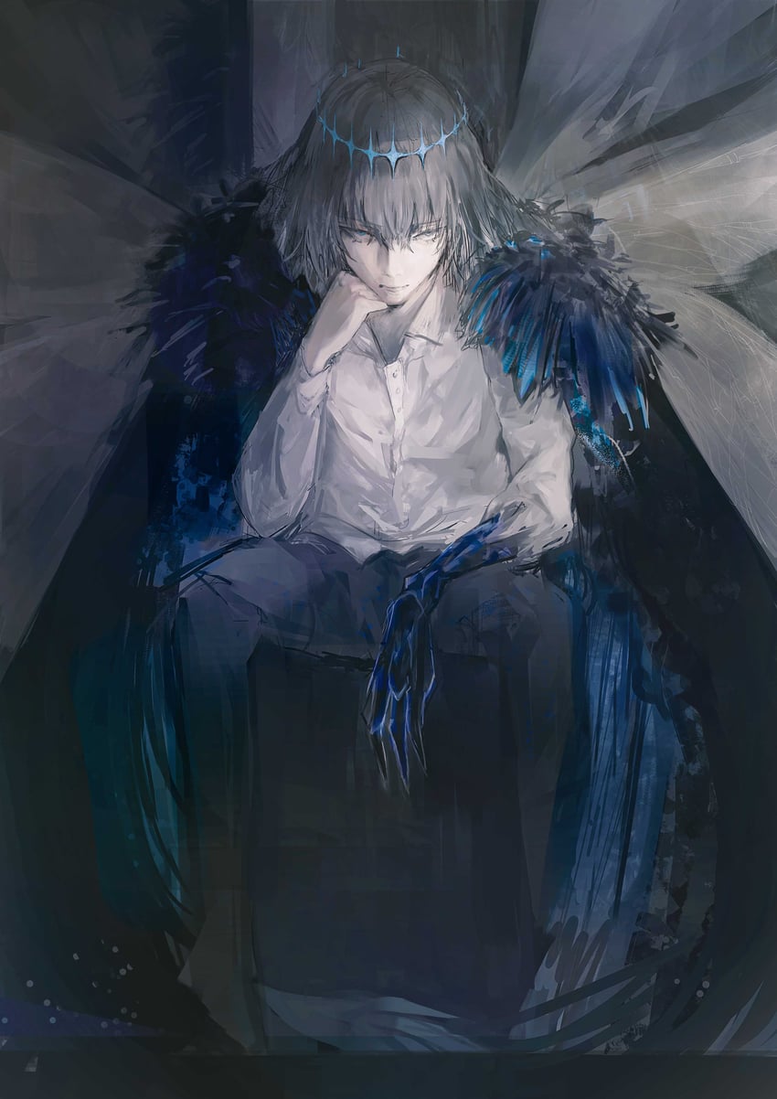 oberon (fate and 1 more) drawn by tamago_nashi