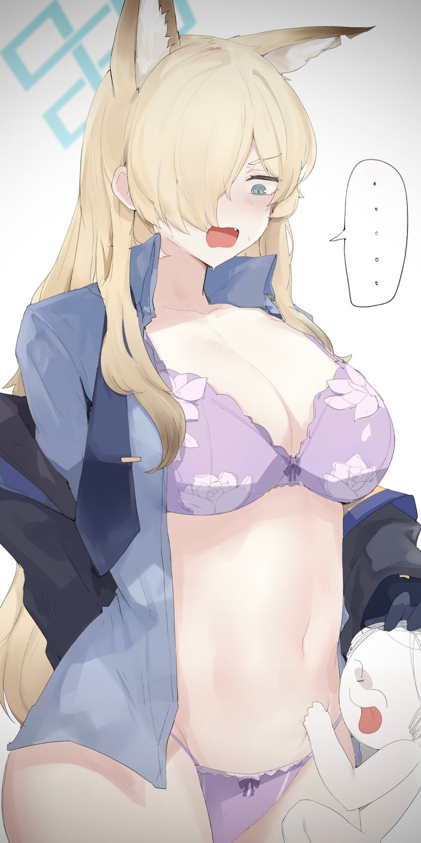 sensei, doodle sensei, and kanna (blue archive) drawn by gurenola