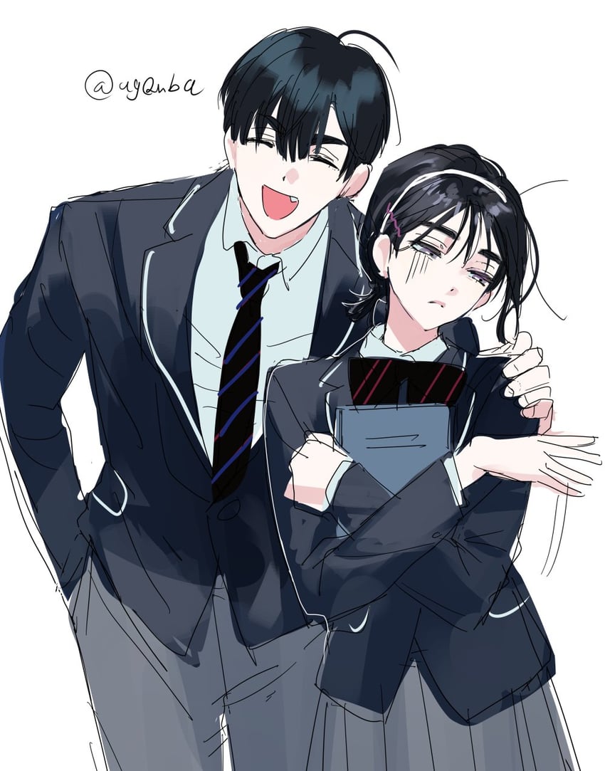 sua and ivan (alien stage) drawn by ugonba_(howatoro)
