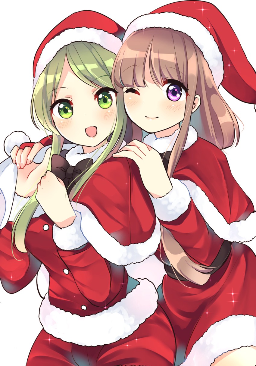 nishida satono and teireida mai (touhou) drawn by ougi_hina