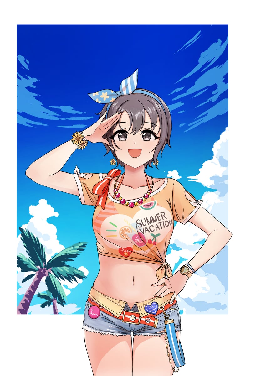 otokura yuuki (idolmaster and 1 more) drawn by ushimochi