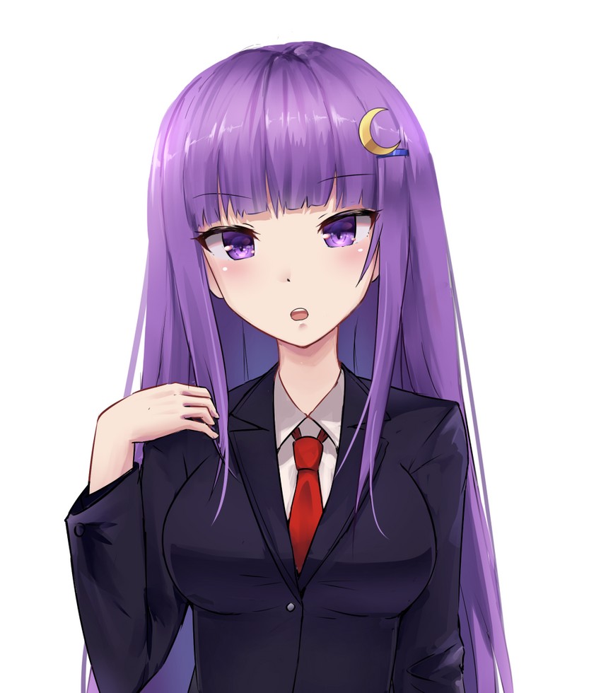 patchouli knowledge and reisen udongein inaba (touhou) drawn by danraz0r