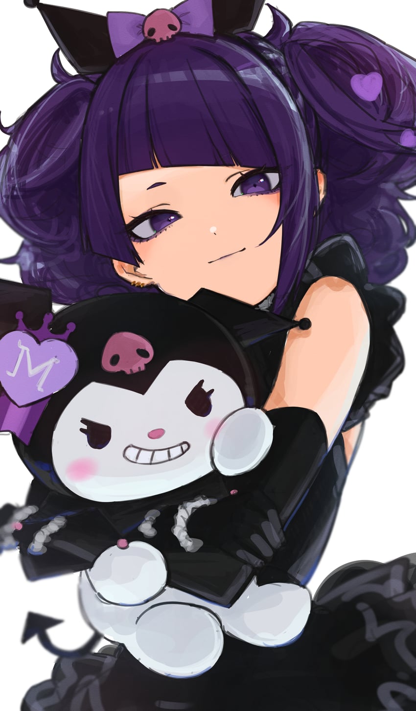 tanaka mamimi and kuromi (idolmaster and 3 more) drawn by ryo---ta