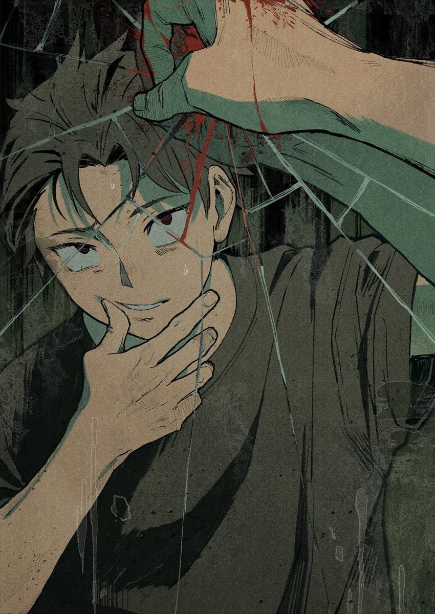 natsuki subaru (re:zero kara hajimeru isekai seikatsu) drawn by iwamushi